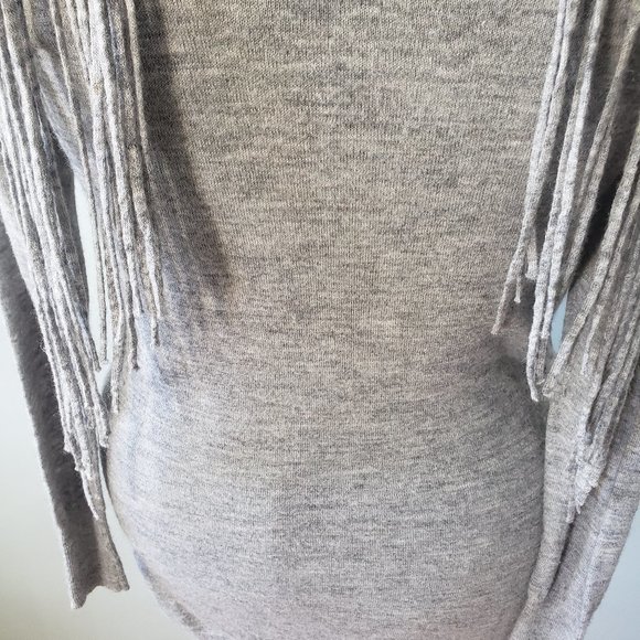 Rebecca Taylor Fringe Sweater Sz Medium - Picture 6 of 10